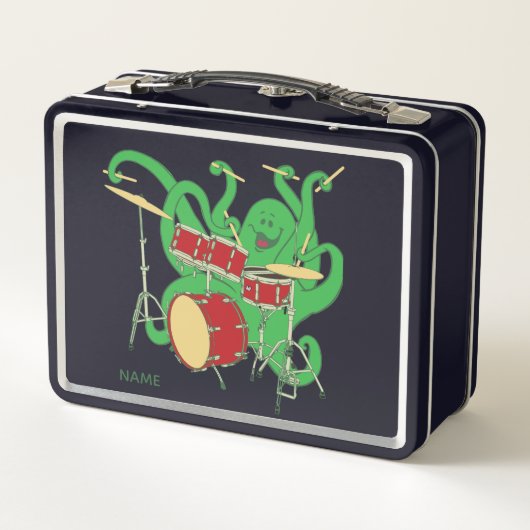 Lunch Box Drummer de Rocktopus (Dos)