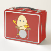 Lunch Box Drummer Egghead (Devant)