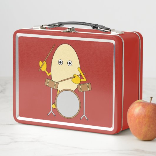 Lunch Box Drummer Egghead (En situation)