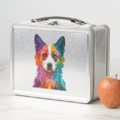Lunch Box du chien coloré (En situation)