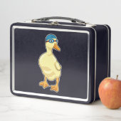 Lunch Box Duck at Swimming with Swimming goggles (En situation)