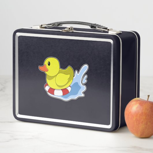 Lunch Box Duck with Swim ring à Water.PNG (En situation)