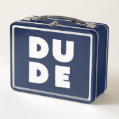 Lunch Box Dude Custom Arrière - plan Color Pop Art (Devant)