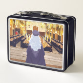 Lunch Box Dumbledore Parlant dans la grande salle Hogwarts (Dos)