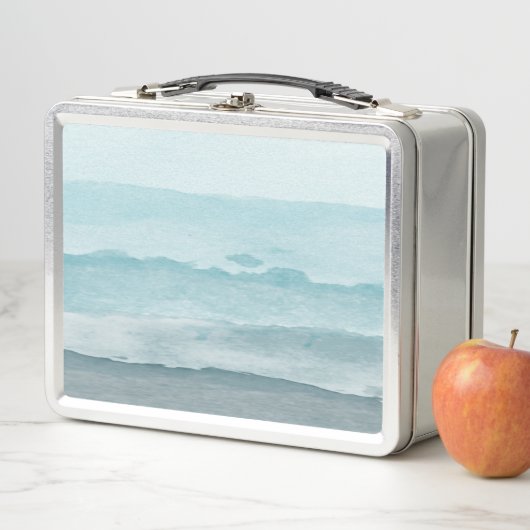 Lunch Box Eau bleu mer Abstraite (En situation)