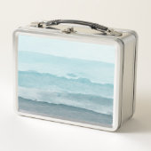 Lunch Box Eau bleu mer Abstraite (Devant)