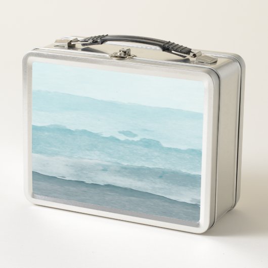 Lunch Box Eau bleu mer Abstraite (Devant)