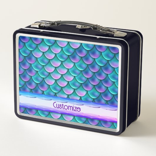 Lunch Box Échelles de sirènes opalescentes (Dos)