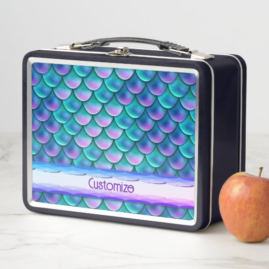 Lunch Box Échelles de sirènes opalescentes (En situation)