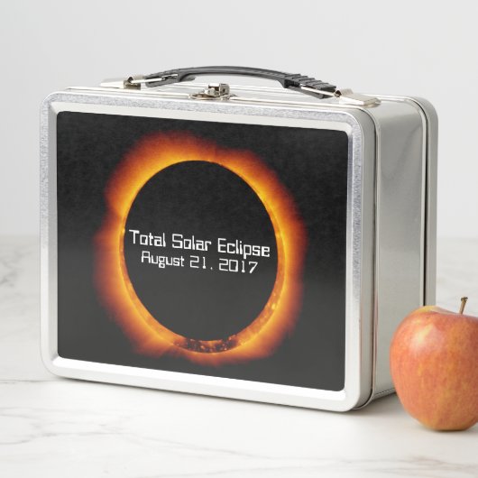 Lunch Box Éclipse solaire totale 2017 (En situation)