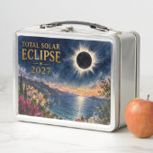 Lunch Box Éclipse solaire totale 2027 Méditerranée (En situation)