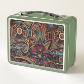 Lunch Box Eco-Friendly vert "Chronique des Anciens" Lun (Dos)
