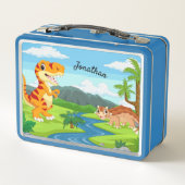Lunch Box École de Dinosaures Dinosaures pour enfants (Dos)