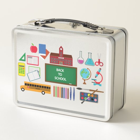 Lunch Box École de finition en acier (Dos)