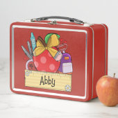 Lunch Box École personnalisée (En situation)