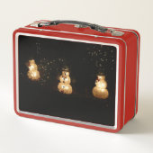 Lunch Box Écran Luminaire Snowman (Dos)