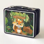 Lunch Box Écureuil Amoureux des animaux de la forêt faunique (Dos)