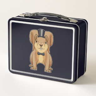 Lunch Box Écureuil en marié avec costume