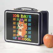 Lunch Box Écureuil Enseignant 100 Jours D'école (En situation)