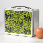 Lunch Box Écureuil Nordic Scandinave Folk Art (En situation)