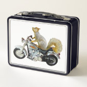 Lunch Box Écureuil sur boîte à lunch pour moto (Dos)