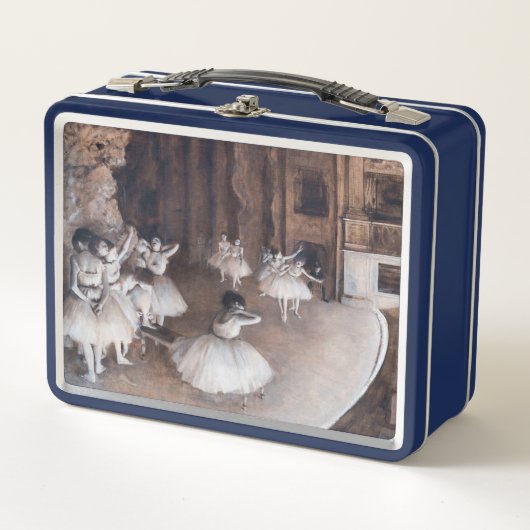 Lunch Box Edgar Degas - Répétition de ballet sur scène (Devant)