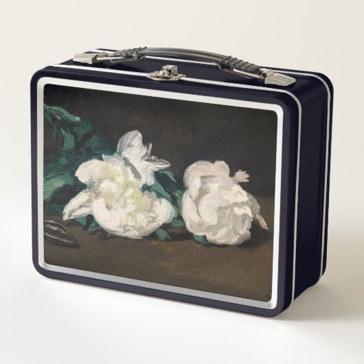 Lunch Box Edouard Manet - Branche de pivoines blanches, séca (Devant)
