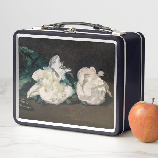 Lunch Box Edouard Manet - Branche des pivoines blanches, sec (En situation)