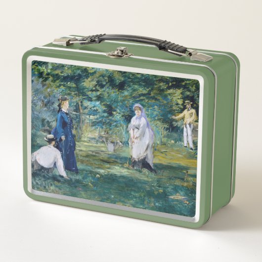Lunch Box Edouard Manet - Un jeu de Croquet (Devant)