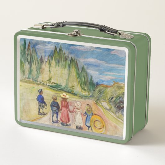 Lunch Box Edvard Munch - La forêt Fairytale (Devant)