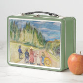Lunch Box Edvard Munch - La forêt Fairytale (En situation)