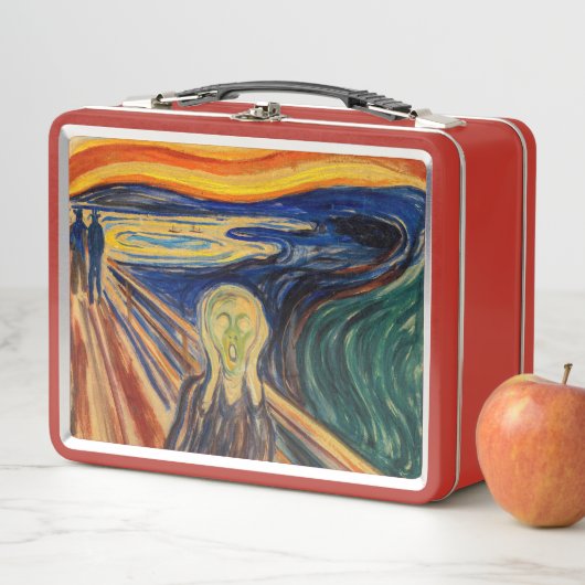 Lunch Box Edvard Munch - Le cri 1910 (En situation)