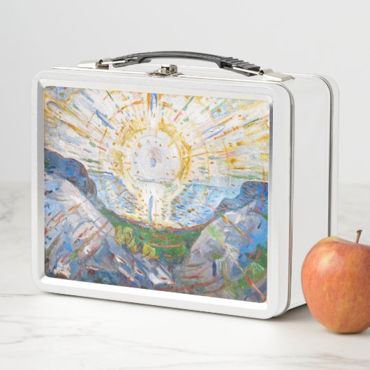 Lunch Box Edvard Munch - Le Soleil 1912 (En situation)