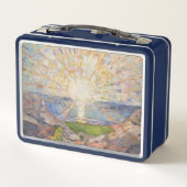 Lunch Box Edvard Munch Peinture murale Le Soleil (Solen) (19 (Dos)