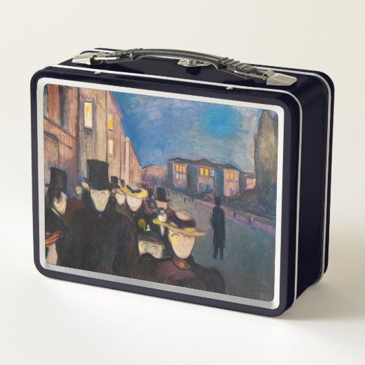 Lunch Box Edvard Munch - Soirée sur Karl Johan Street (Dos)
