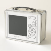 Lunch Box Effet Caméra numérique de nouveauté (Dos)