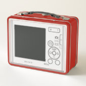 Lunch Box Effet Caméra numérique de nouveauté (Dos)