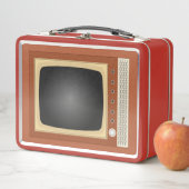Lunch Box Effet de télévision rétro de nouveauté (En situation)