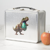 Lunch Box Eggspert Oeufs de Pâques Chasse Dinosaure Bunnies (En situation)