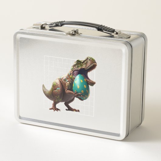 Lunch Box Eggspert Oeufs de Pâques Chasse Dinosaure Bunnies (Devant)