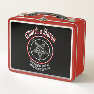 Lunch Box Église de gamelle de Satan Baphomet