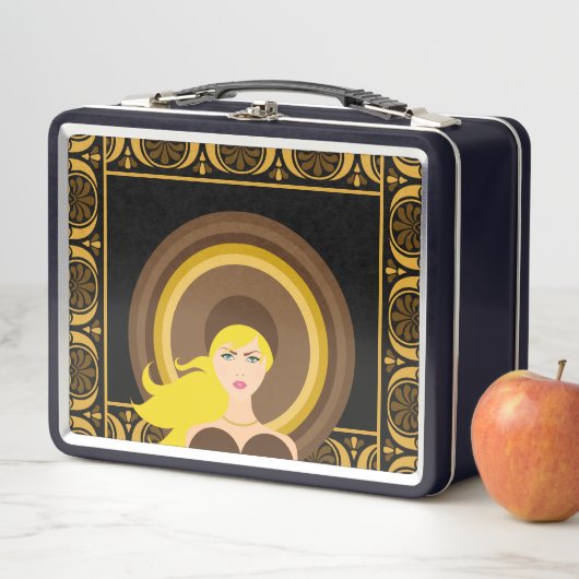 Lunch Box Élégance chic XO Cute (En situation)