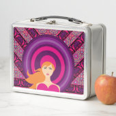 Lunch Box Élégance rose mignonne (En situation)