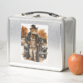 Lunch Box Élégance vintage (En situation)