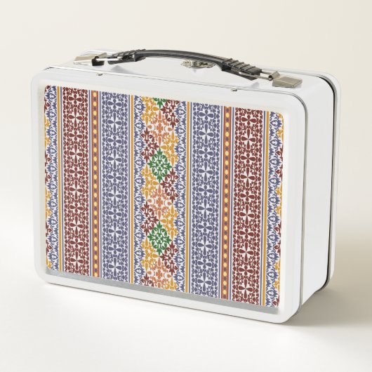 Lunch Box élégant motif ethnique (Dos)