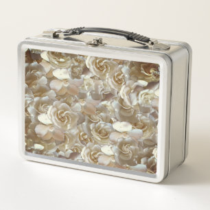 Lunch Box Élégant Rose floral Motif pétal