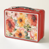 Lunch Box Élégante impression florale (Dos)