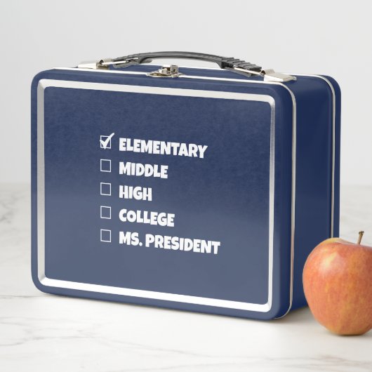 Lunch Box Elementary School Graduation Ms. President (En situation)