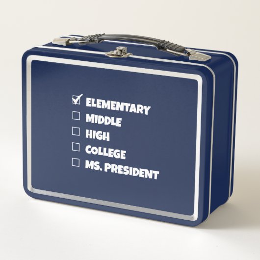 Lunch Box Elementary School Graduation Ms. President (Devant)