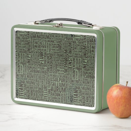 Lunch Box Éléments chimiques (En situation)